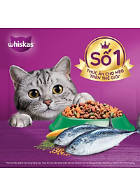 Thức Ăn Cho Mèo Whiskas Adult 1+ Years Vị Cá Ngừ 3kg/Túi