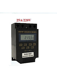 Bộ Công Tắc Hẹn Giờ Tắt Mở Thiết Bị Tự Động Smart Sensor KG316 (Đen), cong tac dien thông minh