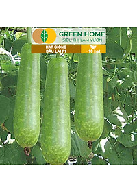 Hạt Giống Bầu Lai Greenhome, Gói 1gr~10 hạt, Dễ Trồng Quanh Năm, Nảy Mầm Cao, Thu Hoạch Nhanh, Năng Suất Cao T09