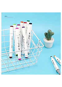 Bút dạ màu / Bút lông màu / Bút Marker 2 đầu BaoKe MP 2924 12/18/24 Màu