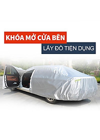 Bạt phủ xe ô tô Kia Morning  chất liệu vải dù oxford cao cấp, áo trùm xe ô tô 5 chỗ , bạc phủ trùm bảo vệ che nắng
