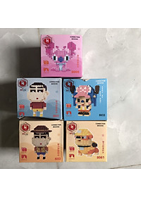 Đồ chơi trẻ em - Combo 5 Bộ ghép hình mini nhiều mẫu khác nhau - Mô hình lắp ráp 3D cực dễ thương cho bé - Mẫu ngẫu nhiên