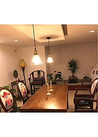 Đèn thả EUNIN chao thủy tinh cao cấp trang trí nội thất hiện đại [ẢNH THẬT 100%].