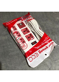 Ổ Cắm ECO Điện Quang ĐQ ESK 5ECO 2A (5 lỗ, 2 cổng USB 2.0A, màu trắng đỏ)