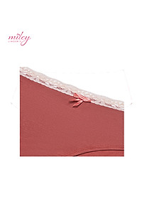 Bộ Đồ Lót Nữ Cotton Lụa Phối Ren Miley Lingerie BRC0513_FCP0511