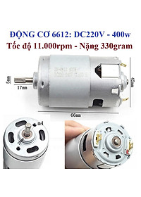 Động cơ DC220v công suất lớn 400w hoặc 600w