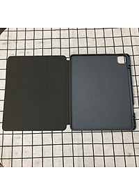 Bao da chính hãng Mutural cao cấp cho iPad Pro 12.9 2020 có khay đựng bút - Đỏ