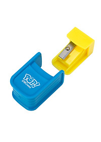 Gọt chì mini Deli - 1 lỗ/2 lỗ - Xanh lá/Hồng/Xanh dương - màu ngẫu nhiên - ER00200/ER00202/ER00300