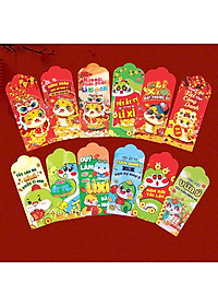 Set Bao Lì Xì Tết May Mắn Nhiều Mẫu Độc Lạ , Trend Mới Lạ 