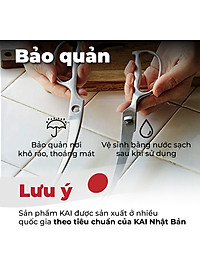 KAI - Seki Magoroku - Kéo nhà bếp lưỡi cong