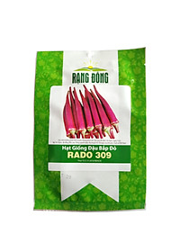 Hạt giống Đậu bắp đỏ RADO 309 Rạng Đông - Gói 2gram
