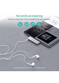 Hub sạc nhanh chia cổng PD Type-C đa năng 4 in 1 hiệu CHOETECH M13 cho Macbook / điện thoại mở rộng cổng sạc nhanh Type-C PD 3.0, 1 cổng USB 3.0, cổng HDMI chuẩn 4k, cổng AUX 3.5mm - Hàng chính hãng