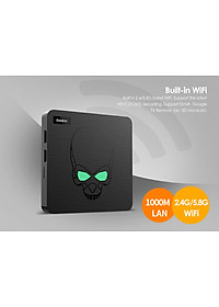 Androdi tivi box Beelink GT-King Ram 4GB, Rom 64GB, điều khiển giọng nói và cử chỉ android 9 - Hàng Nhập Khẩu