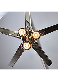 Đèn quạt trang trí COMARA 3 màu ánh sáng  - kèm bóng Led chuyên dụng