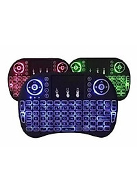 Bàn phím Wireless mini UKB500- Bàn phím không dây mini keyboard kiêm chuột cảm ứng đa năng wireless - Hàng chính hãng