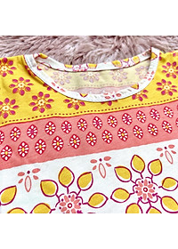 Váy đầm bé gái tay ngắn thun cotton co giãn giao nhiều hoạ tiết khác nhau cho khách MamLa