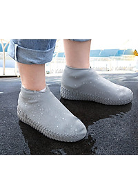 Bọc Giày Đi Mưa Silicon Siêu Bền Nhiều Màu