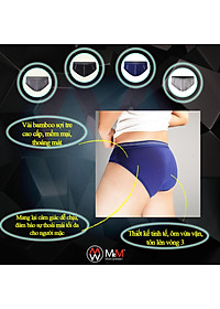 Combo 3 quần lót nam tam giác Bamboo organic mềm mịn thoáng mát MRM Manlywear - Màu Ngẫu Nhiên