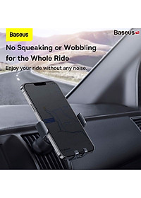Bộ Đế Giữ Điện Thoại Khóa Tự Động Bằng Trọng Lực Gắn Trên Ô Tô Baseus Metal AgeⅡ Gravity Car Mount- hàng chính hãng