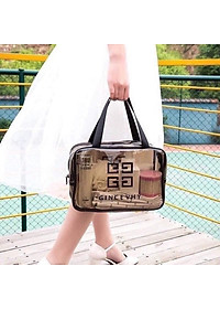 Túi Trong Suốt Đựng Mỹ Phẩm, Đồ Trang Điểm Đi Du Lịch Chống Thấm Nước - Henrysa