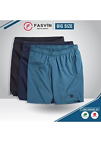 Quần đùi nam thể thao BIG SIZE  FASVIN Từ 80 Đến 120KG vải co giãn mềm mát D23559.HN