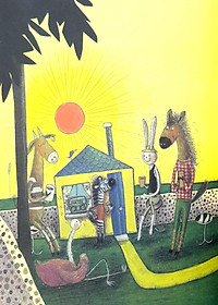 Sách Phẩm Chất Nhà Lãnh Đạo Nhí : Tinh Thần Lạc Quan - Cuộc Chạy Thi Đầy Hy Vọng Của Ngựa Vằn