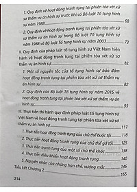 Hoạt Động Tranh Tụng Tại Phiên Tòa Xét Xử Sơ Thẩm Vụ Án Hình Sự