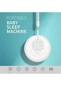 Máy tạo tiếng ồn trắng giúp ru bé ngủ ngon âm thanh nhẹ nhàng có hẹn giờ