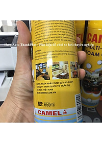 Bình xịt tẩy rửa, bình xịt vệ sinh đa năng nội thất ô tô cao cấp Camel nhập khẩu Thái Lan