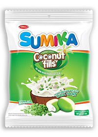 Kẹo mềm Sumika Cốm Bắp Đậu Đỏ nhân nước cốt dừa túi 60g