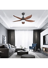 Đèn quạt LED SHIO trang trí nội thất hiện đại 3 chế độ ánh sáng
