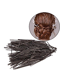 100 cái Kẹp tóc mái, kẹp tăm đen, xẹt mái, xẹt tăm thẳng size 5.5 cm / 6.5 cm