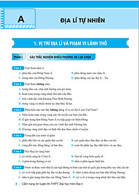 Sách - Cẩm Nang Ôn Luyện Thi THPT, Đại Học Môn Địa Lí - Biên soạn theo chương trình GDPT 2018 - ndbooks