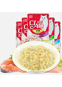 Sốt cho mèo Pate cho mèo Ciao 60gr