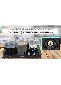 Bếp Gas Dương Đôi Kangaroo KG8G1C - Hàng Chính Hãng