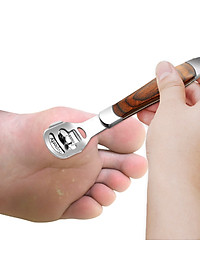 Dụng Cụ Chà Gót Chân Cây Mài Gót Chân Inox Tẩy Da Chết Làm Nail Kèm Dao Cạo