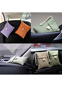 Khử mùi ô tô túi than hoạt tính lọc không khí, không hương liệu, an toàn cho sức khỏe, phụ kiện trang trí oto Tâm Luân