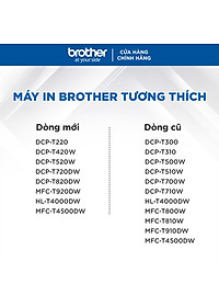 Bộ mực in phun Brother BT5000C/Y/M - Hàng chính hãng