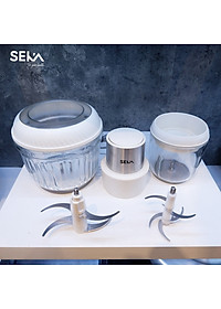 Máy Xay Thịt SEKA SK2287 2 Cối - Hàng Chính Hãng