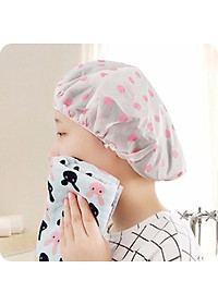 Bộ 2 mũ chụp bảo vệ tóc khi tắm không bị ướt cao cấp - Hàng nội địa Nhật