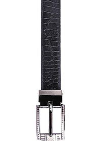 Thắt Lưng Nữ Da Thật Vân Cá Sấu Huy Hoàng HT5121 - Đen