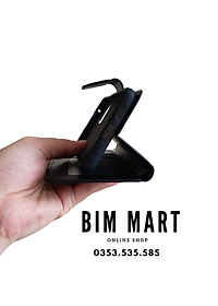 Bao da dạng ví dành cho Samsung A73 Hanman có quai cài - Hàng nhập khẩu