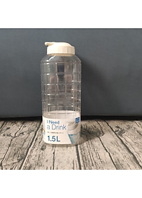 Combo 3 Bình Đựng Nước Lock&Lock HAP812 1,5L (Trắng) - Hàng Chính Hãng