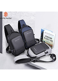 Túi đeo chéo,đeo ngực Arctic Hunter XB00105 chất liệu Oxford chống thấm nước thiết kế đơn giản, hiện đại, phù hợp nam nữ