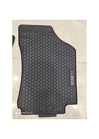 Thảm lót sàn xe Kia Seltos 2020-2023 mẫu tổ ong chữ trắng - hàng không mùi , cao su đúc, vừa form xe