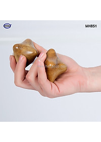 COMBO bộ 5 Dụng Cụ day ấn Huyệt Mát xa toàn thân kiểu Thái bằng gỗ Bách Xanh (MH850) Có mùi thơm nhẹ Chăm sóc sức khỏe