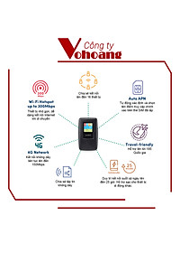 Bộ phát Wifi di động PROLiNK DL7203E dùng SIM 4G LTE 150Mbps, pin 5200mAH - Cổng RJ45 - Nâng Cấp Cổng Sạc TypeC - Hỗ Trợ Nano Sim