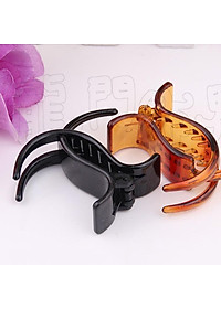 Kẹp Tóc Càng Cua Nhỏ Gọn 3 Răng Làm Từ Nhựa Bền Bỉ Cho Nữ