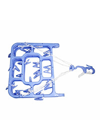 Móc xếp thông minh 32 kẹp Chấn Thuận Thành - móc chùm chữ nhật, phơi quần áo, tất vớ có thể gấp gọn, đa năng, tiện lợi MTXL20 (giao màu ngẫu nhiên)