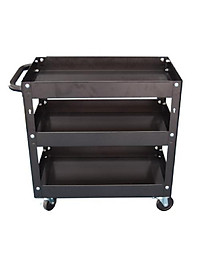 Xe đẩy 3 tầng màu đen CSPS